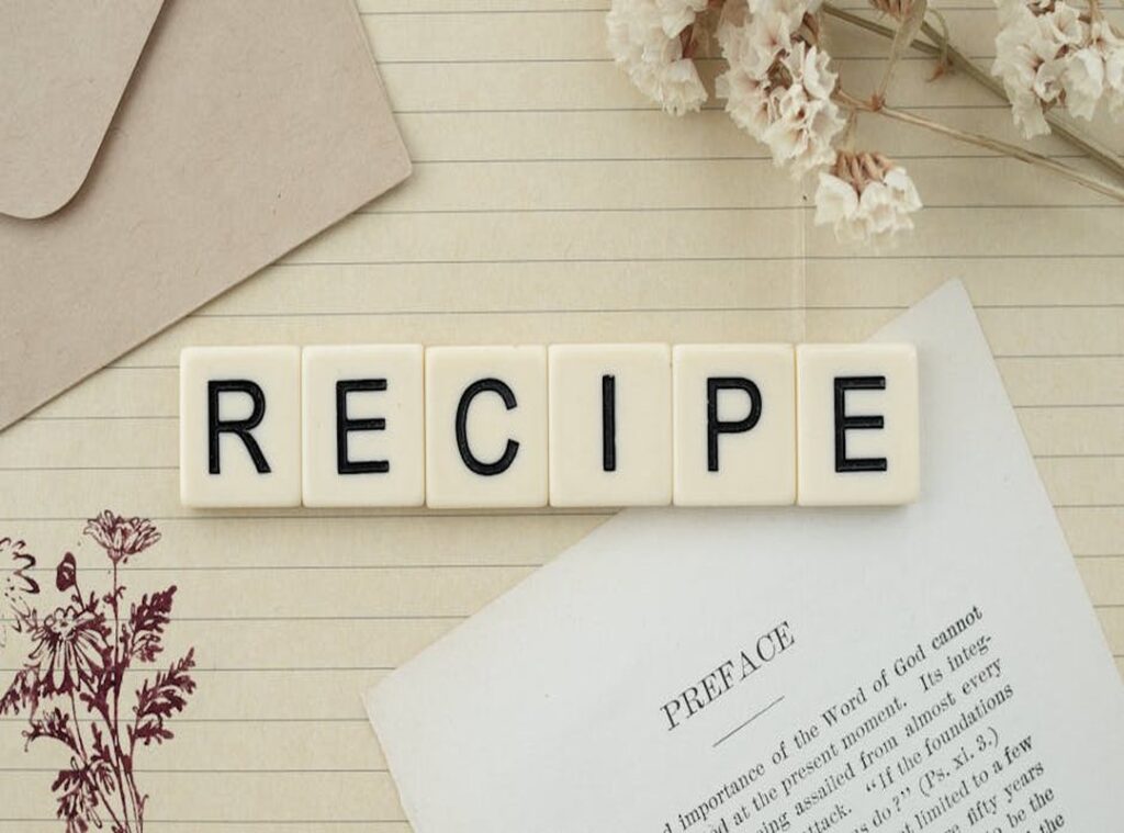 How to Write a Cooking Recipe Heartumental